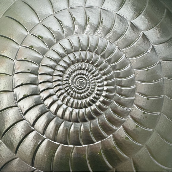 Rare Murano Art Glass Nautilus Centerpiece Bowl 15 1/2” - Picture 7 of 10